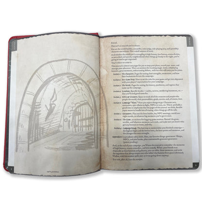 Game Master’s Journal for DnD | RPG Campaign Notebook