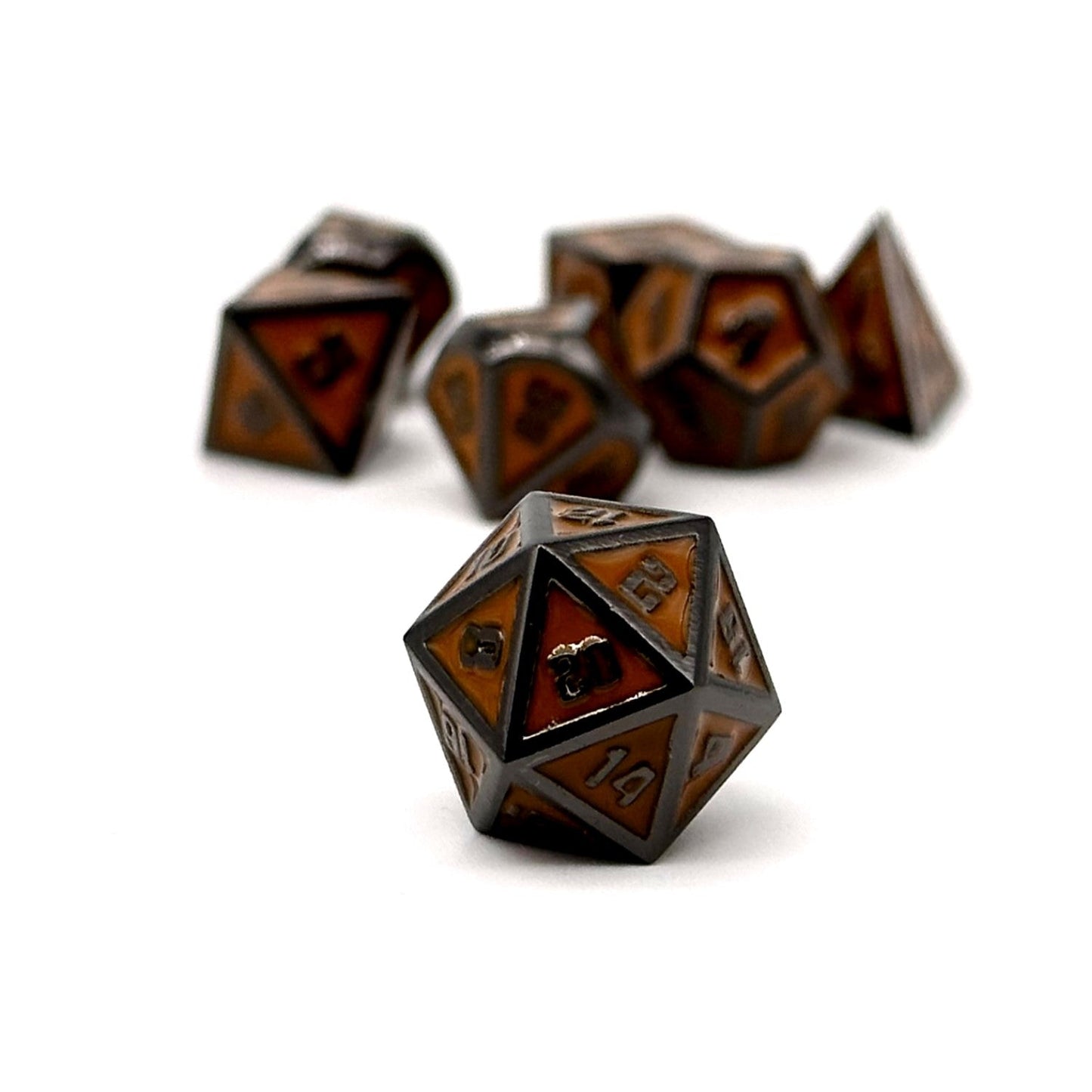 Gravestones Catacomb Dice Set | Metal Dice