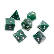 Green African Jade Dice Set | Gemstone Dice