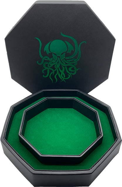 Green Cthulhu Dice Tray | Tray of Holding™