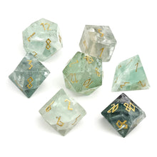 Green Fluorite Dice Set | Gemstone Dice