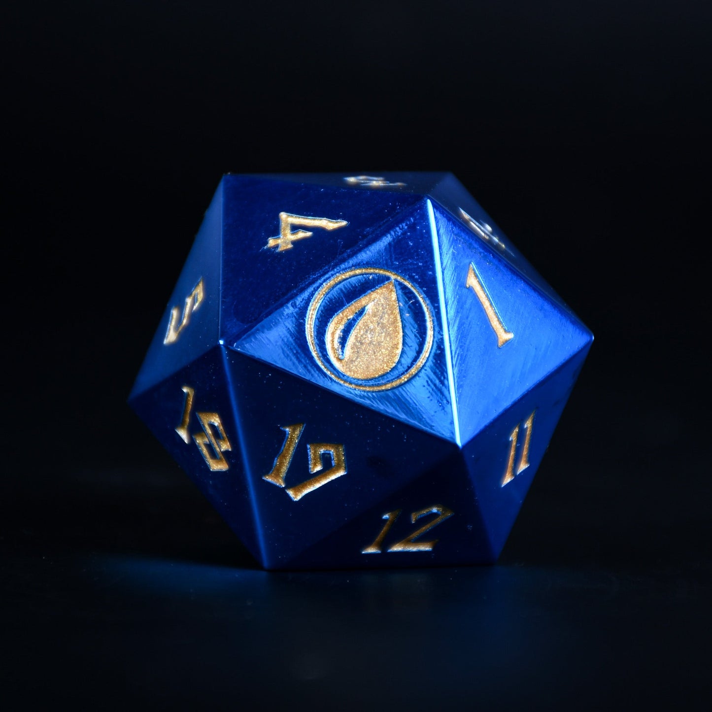 Island Mana Spindown D20 | MTG Life Counter