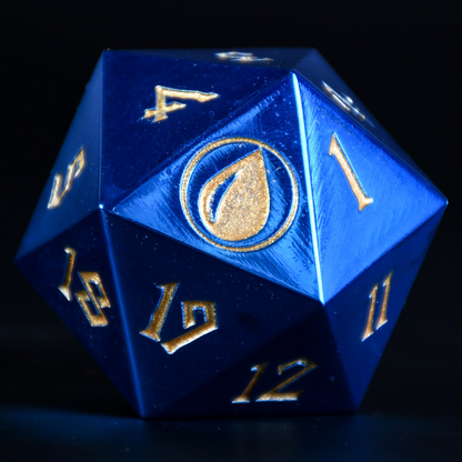 Island Mana Spindown D20 | MTG Life Counter