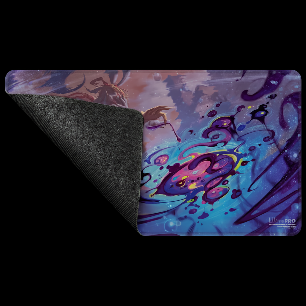 Kefka Poison the Waters Final Fantasy MTG Playmat Back Side