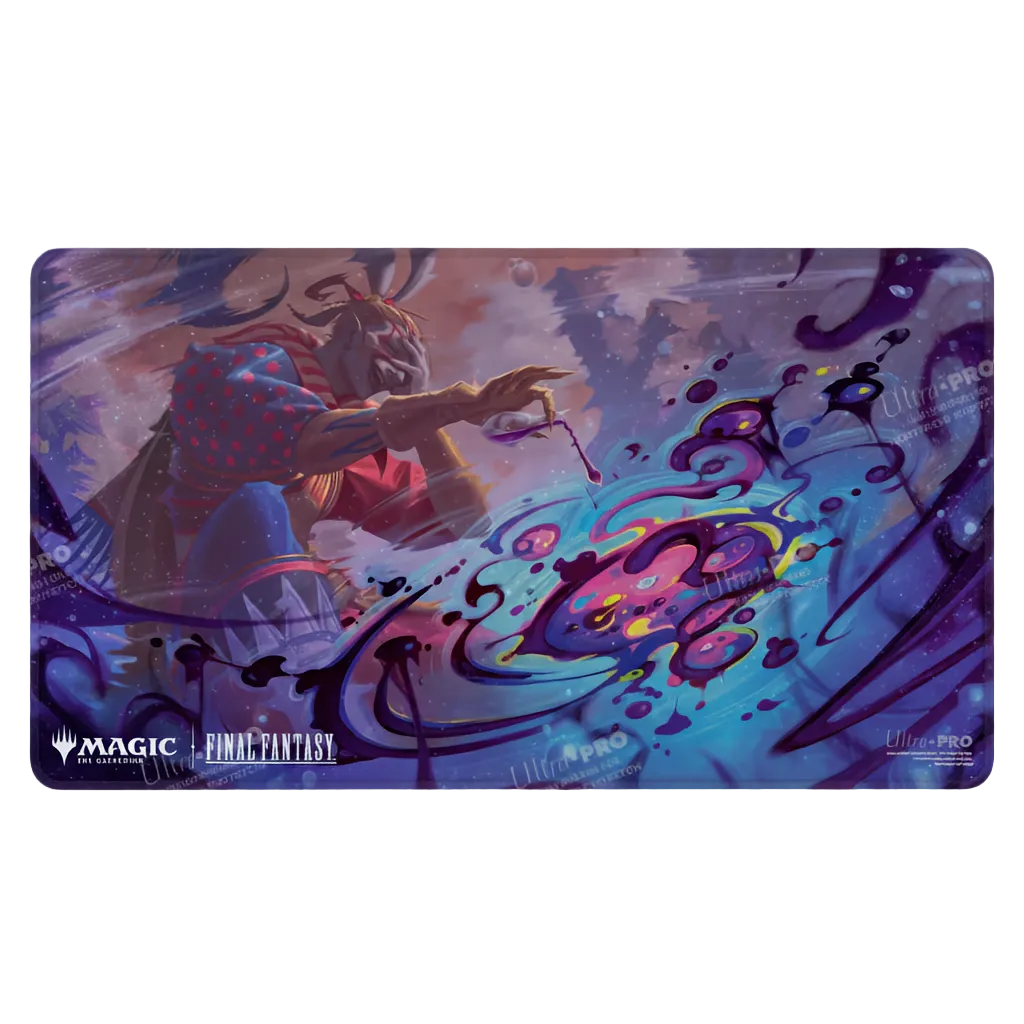 Kefka Poison the Waters Final Fantasy MTG Playmat Front Side