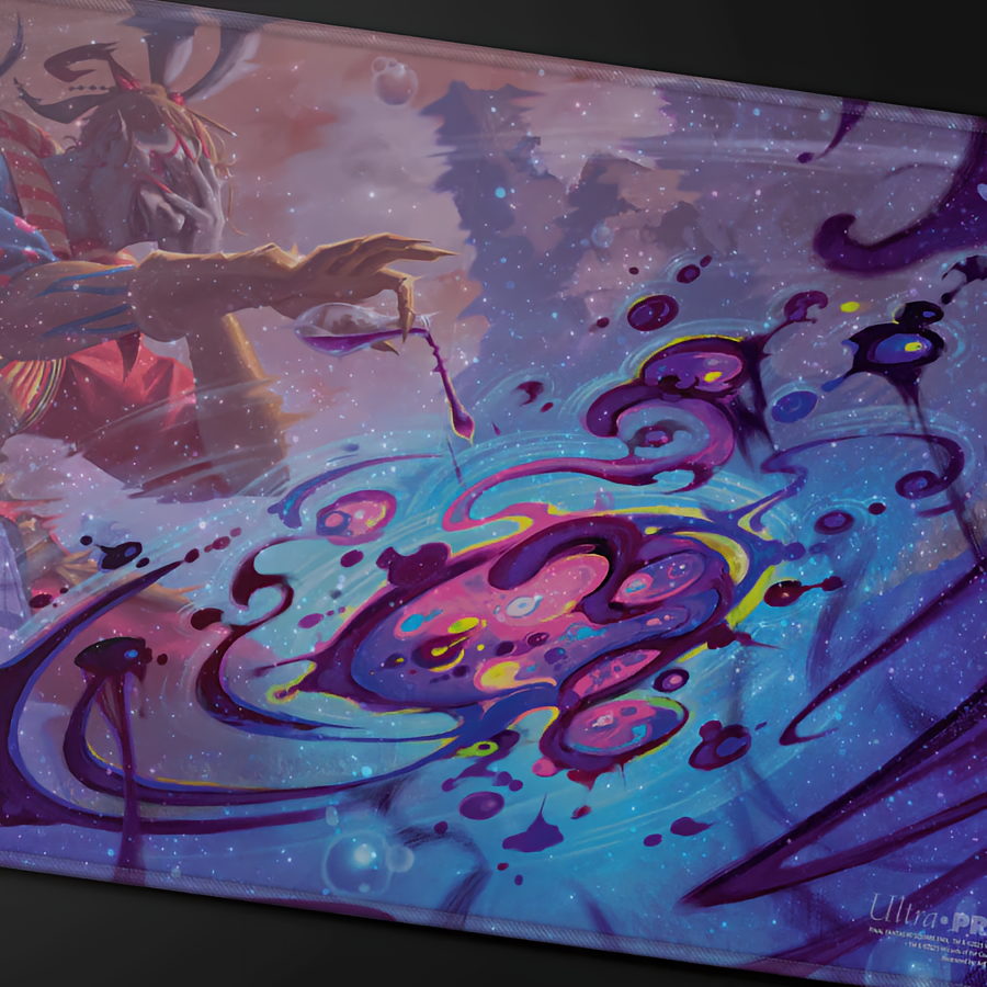 Kefka Poison the Waters Final Fantasy MTG Playmat Close Up