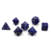 Lapis Lazuli Dice Set | Gemstone Dice