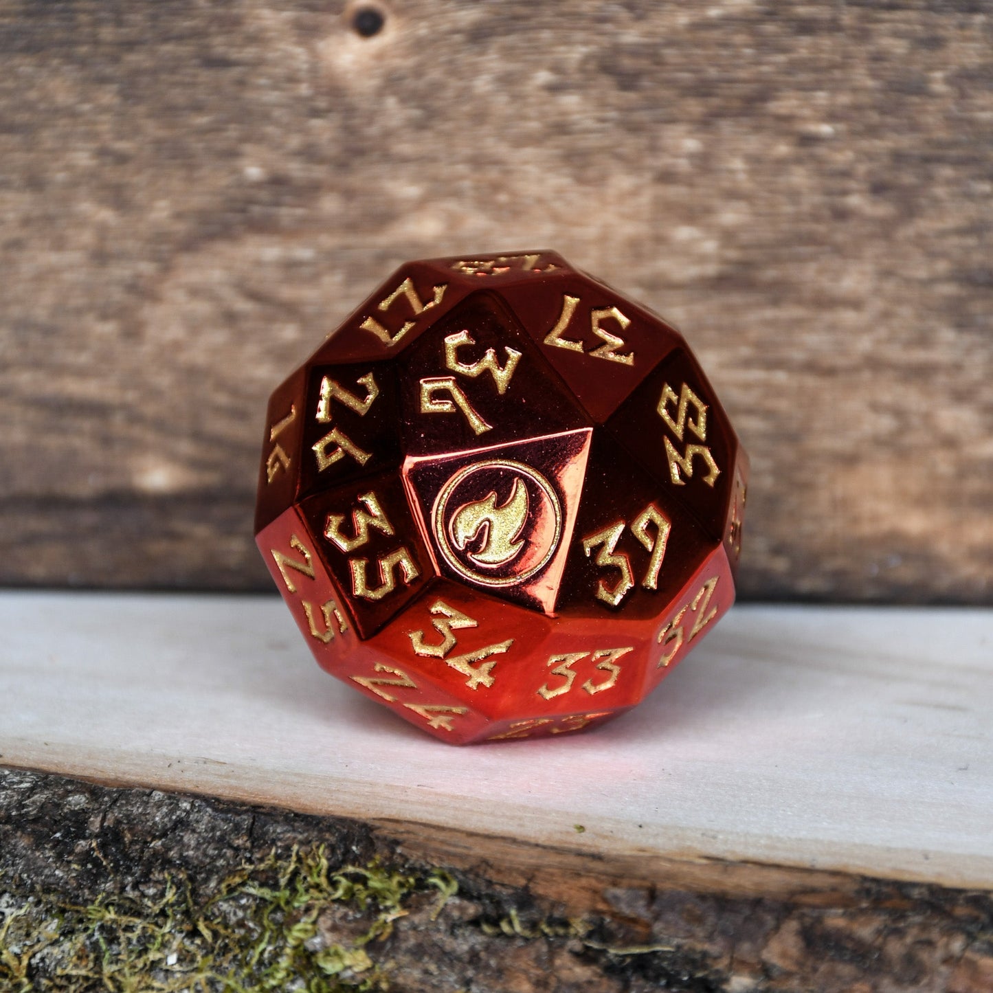 Mountain Mana Spindown D40 | MTG Life Counter