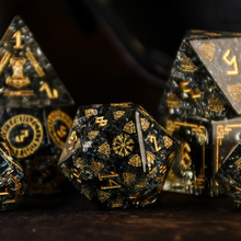 Fimbulwinter Shattered Glass Dice Set