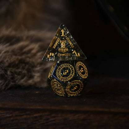 Fimbulwinter Shattered Glass Dice Set