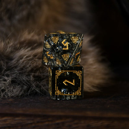 Fimbulwinter Shattered Glass Dice Set
