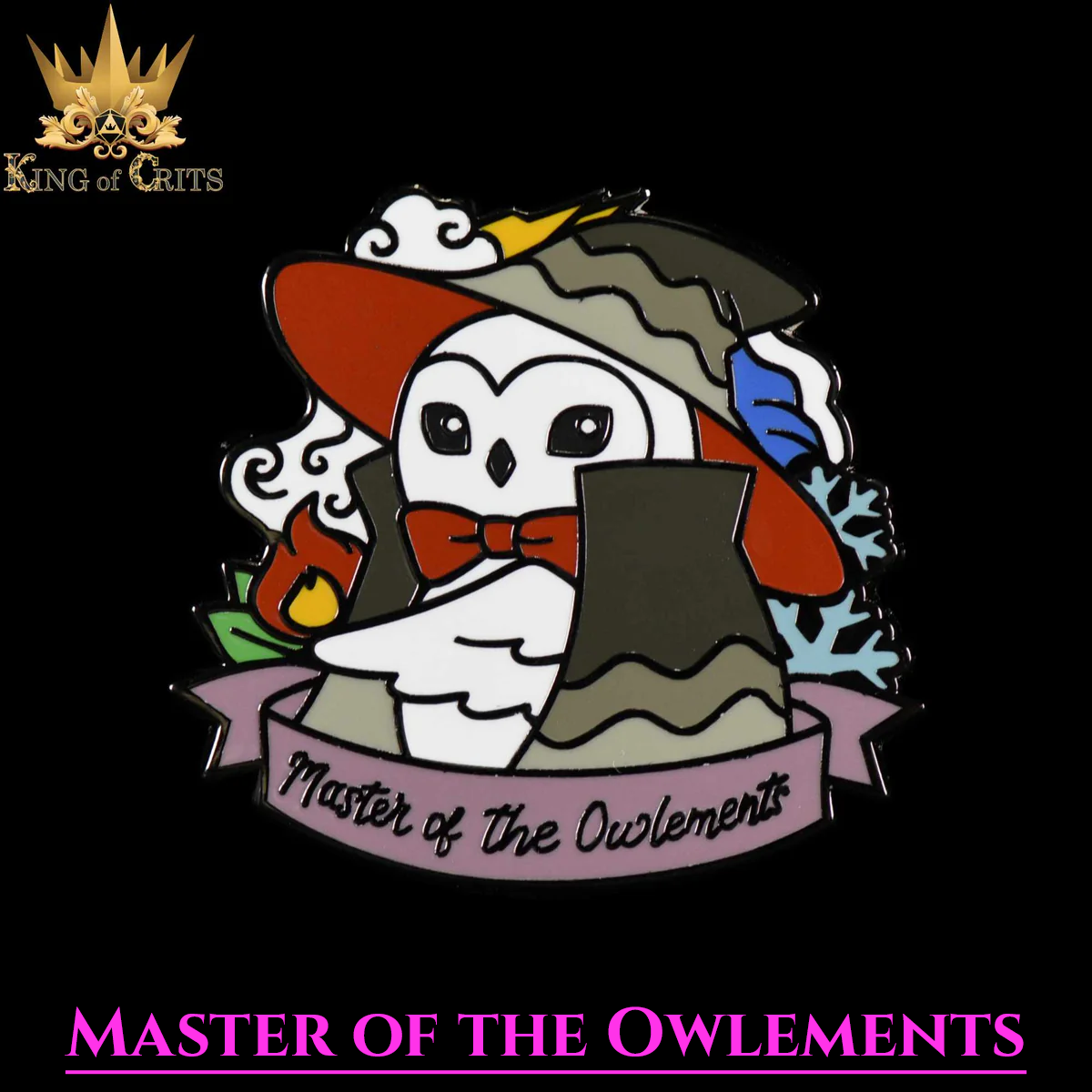 Master of the Owlements (Enamel Pin)