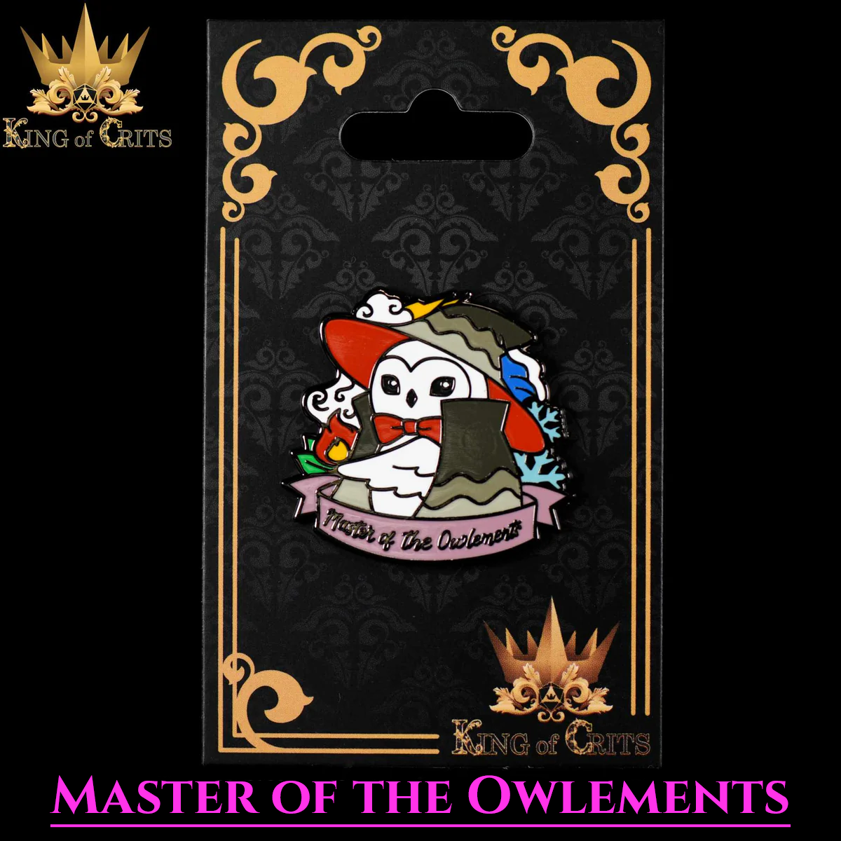 Master of the Owlements (Enamel Pin)
