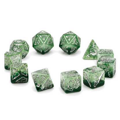 Plague Doctor Dice Set