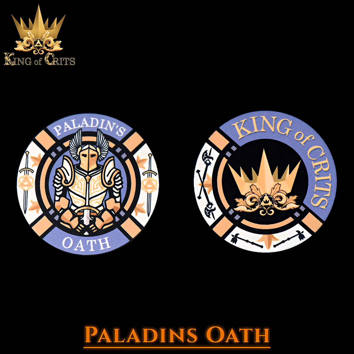 Paladin's Oath - 11-Piece Dice Set