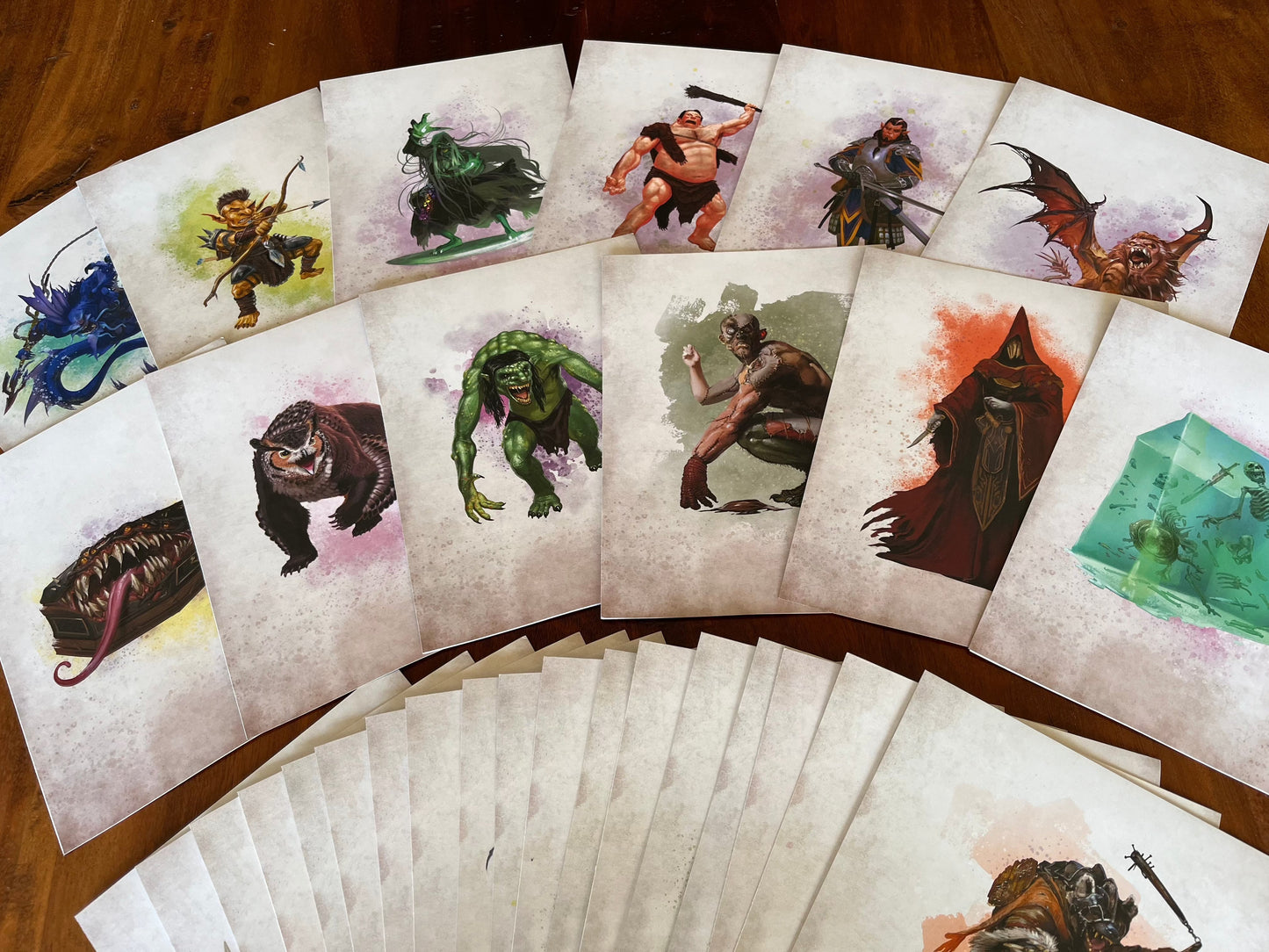 DnD Encounter Cards (Pack 1) | Challenge Rating 0–6
