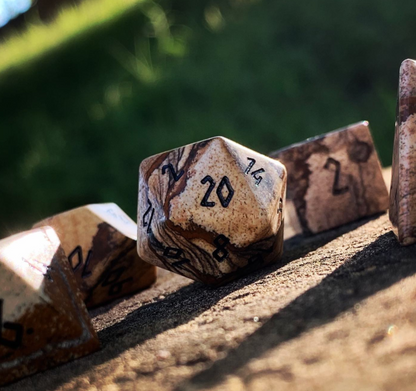 Jasper Dice Set | Gemstone Dice