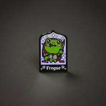 Frogue Enamel Pin | Rogue Frog RPG Pin