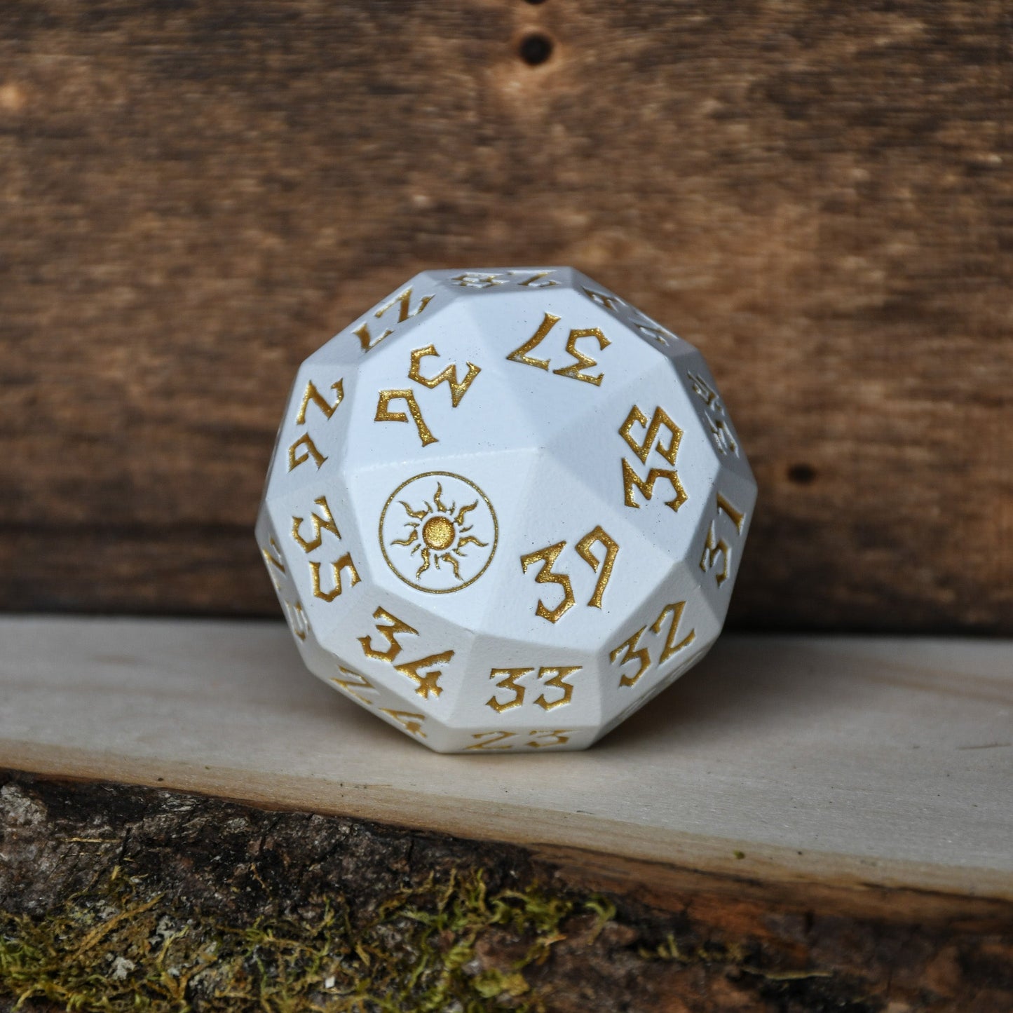 Plains Mana Spindown D40 | MTG Life Counter