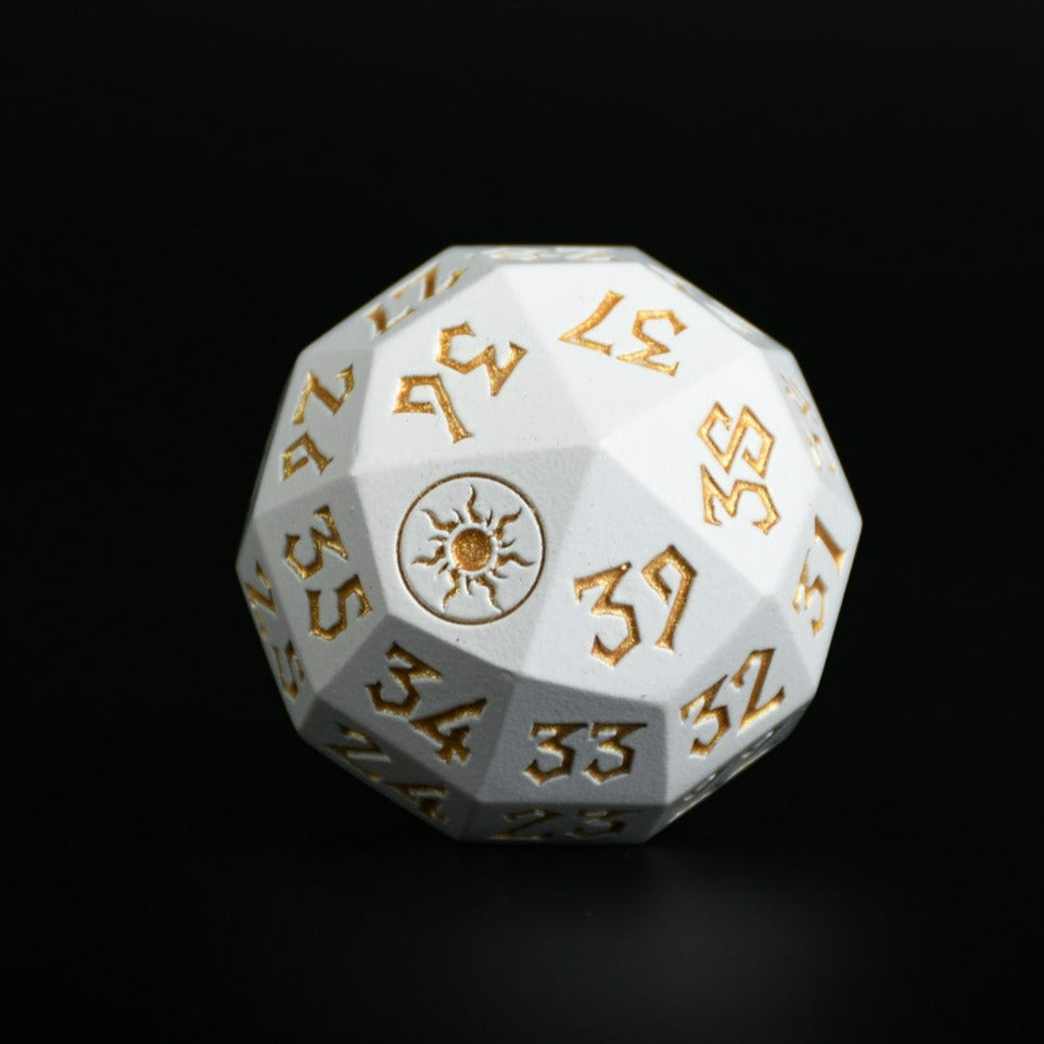 Plains Mana Spindown D40 | MTG Life Counter