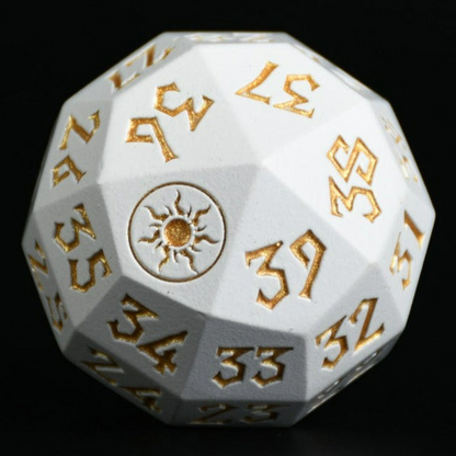 Plains Mana Spindown D40 | MTG Life Counter