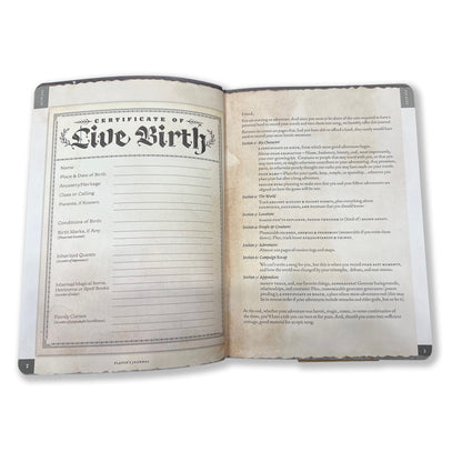Player’s Journal for DnD | RPG Campaign Notebook