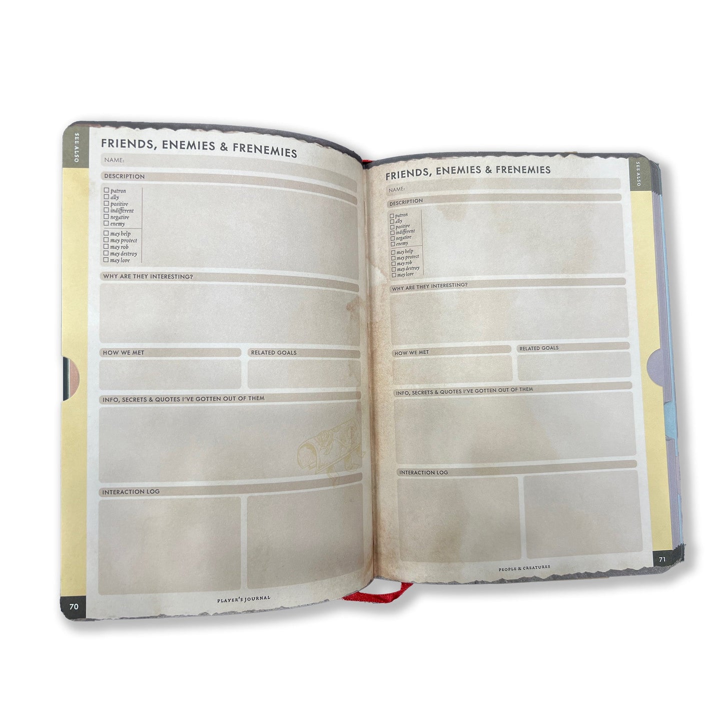 Player’s Journal for DnD | RPG Campaign Notebook