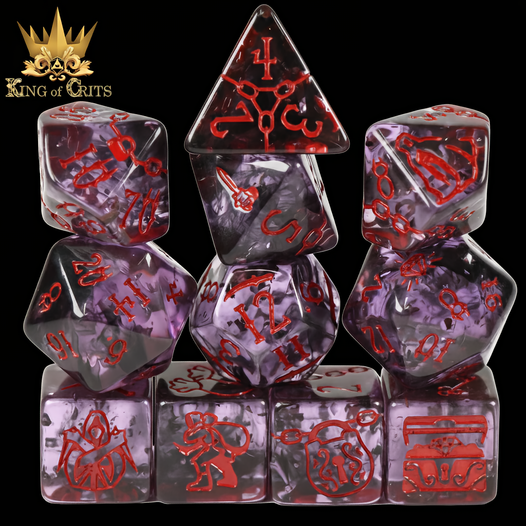 Rogue's Rendezvous - 11-Piece Dice Set