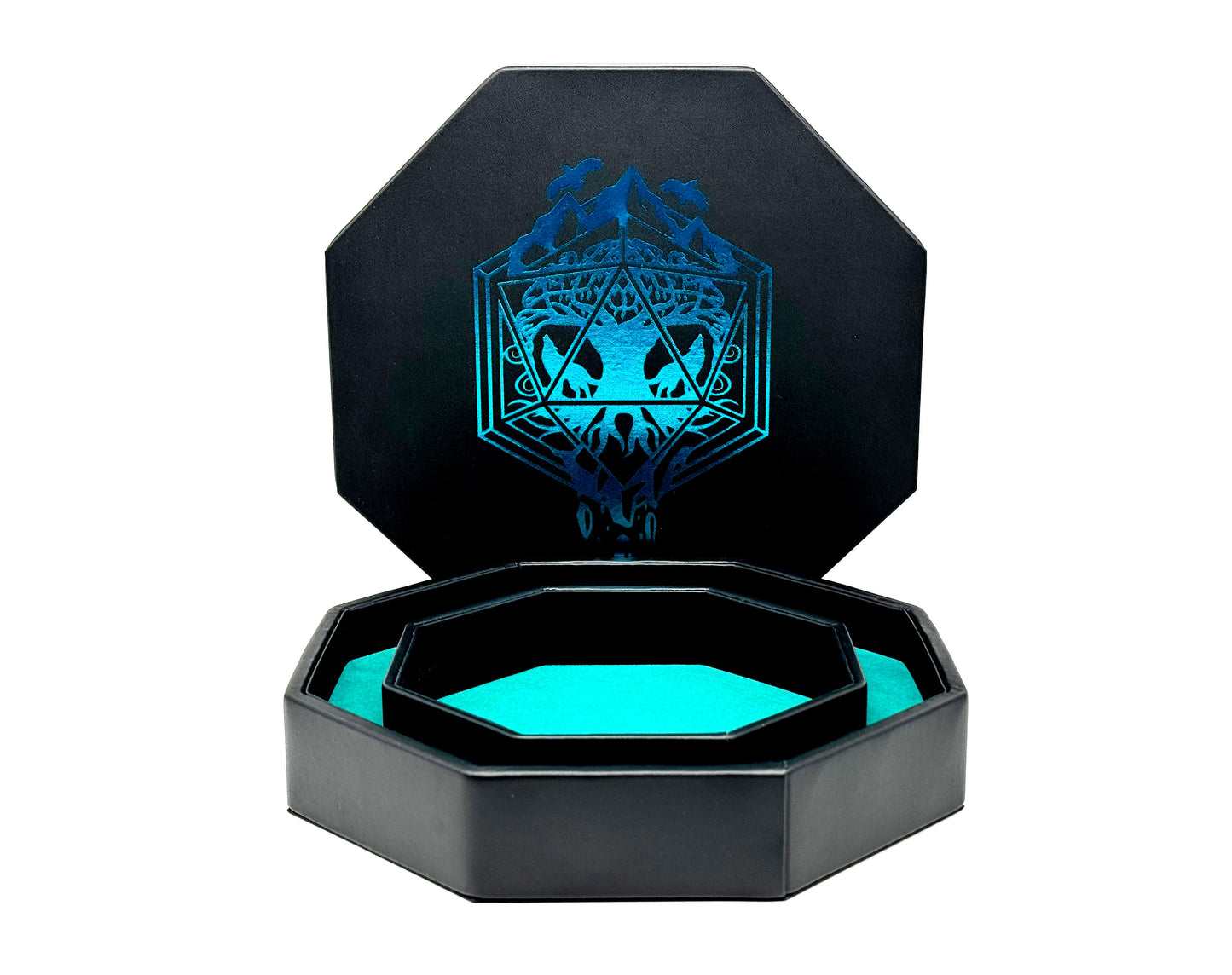 Roll for Adventure Holographic Dice Tray | Tray of Holding™