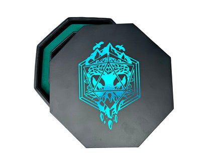 Roll for Adventure Holographic Dice Tray | Tray of Holding™