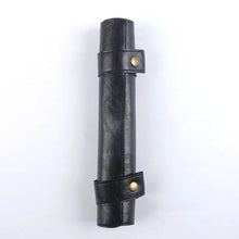 Black Leather Dice Mat for TTRPGs