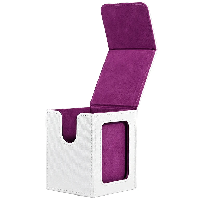 Magnetic Commander Deck Boxes with Display Window – Fits 120+ Single-Sleeved Cards