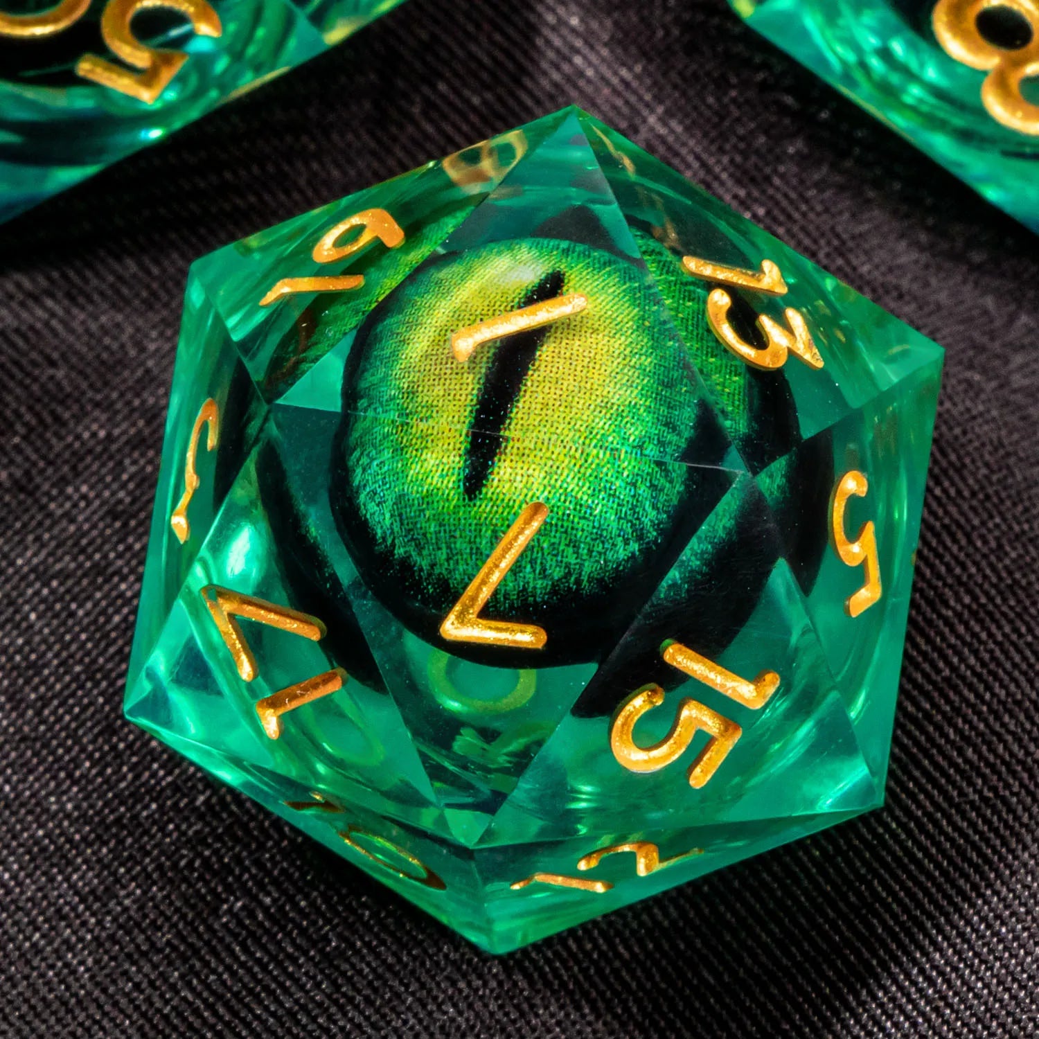 Dragon's Eye – 7-Piece Liquid Core Dice Sets