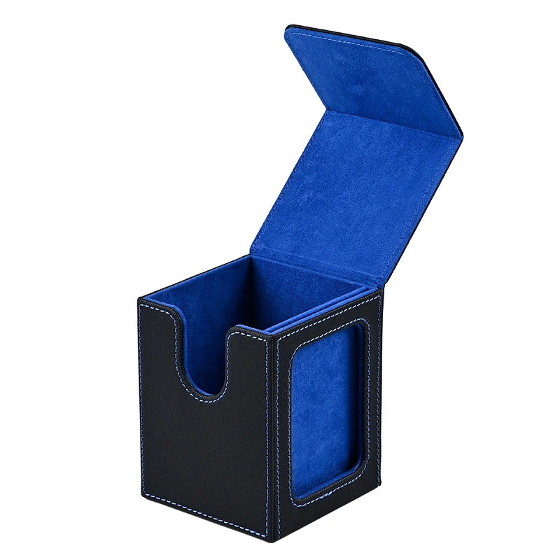 Magnetic Commander Deck Boxes with Display Window – Fits 120+ Single-Sleeved Cards