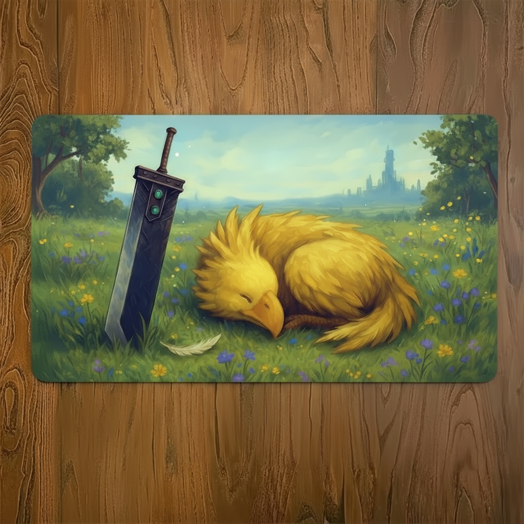 Sleeping Chocobo Playmat