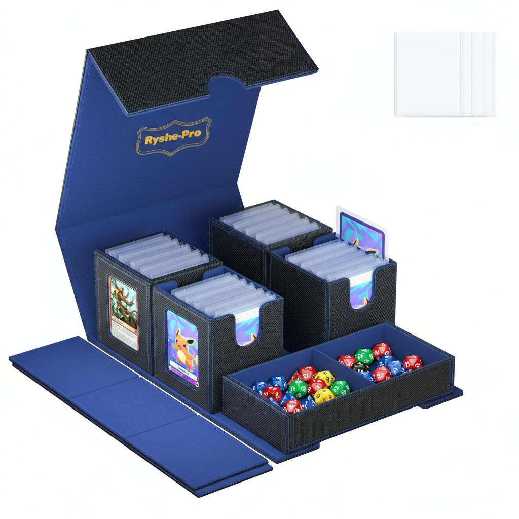 Premium Magnetic Faux Leather Deck Boxes