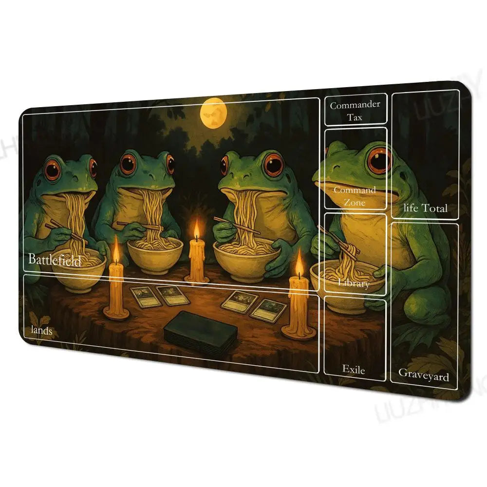 Frog Wizard Playmats