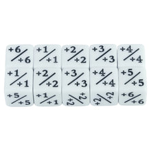 Acrylic Counter Dice Sets – 10-Piece D6 Token Dice Set