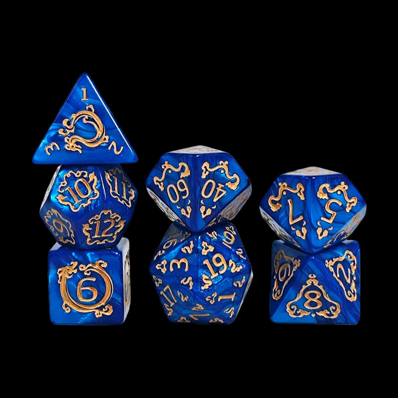 Noble Dragon – 7-Piece Dice Sets