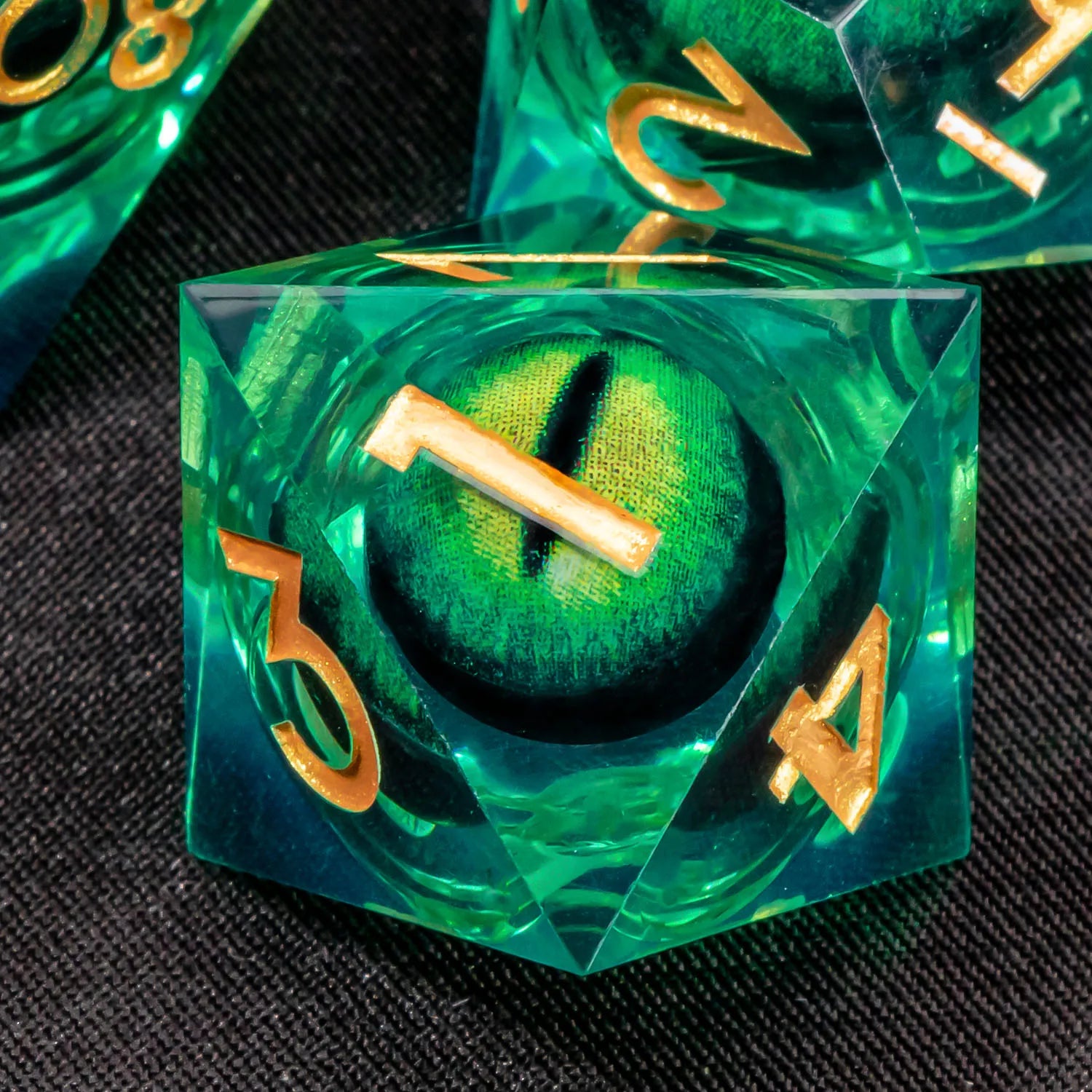 Dragon's Eye – 7-Piece Liquid Core Dice Sets