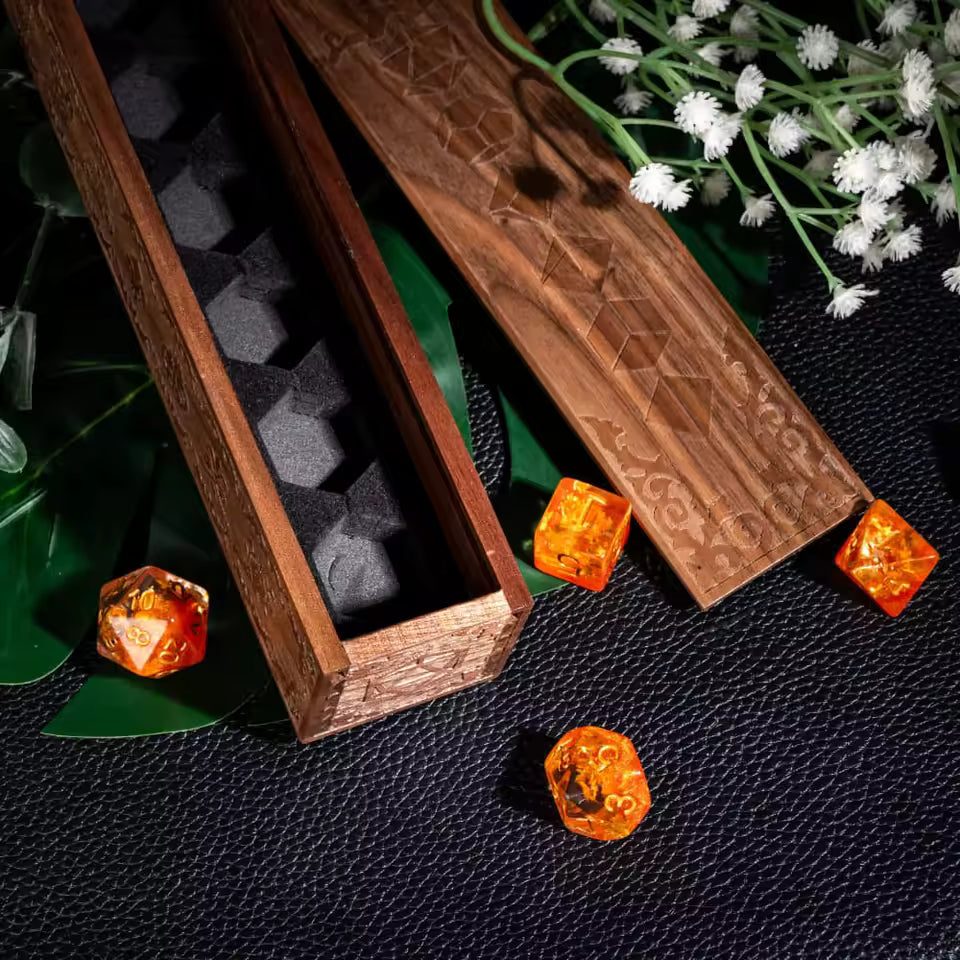 Runebound Wooden Dice Vault