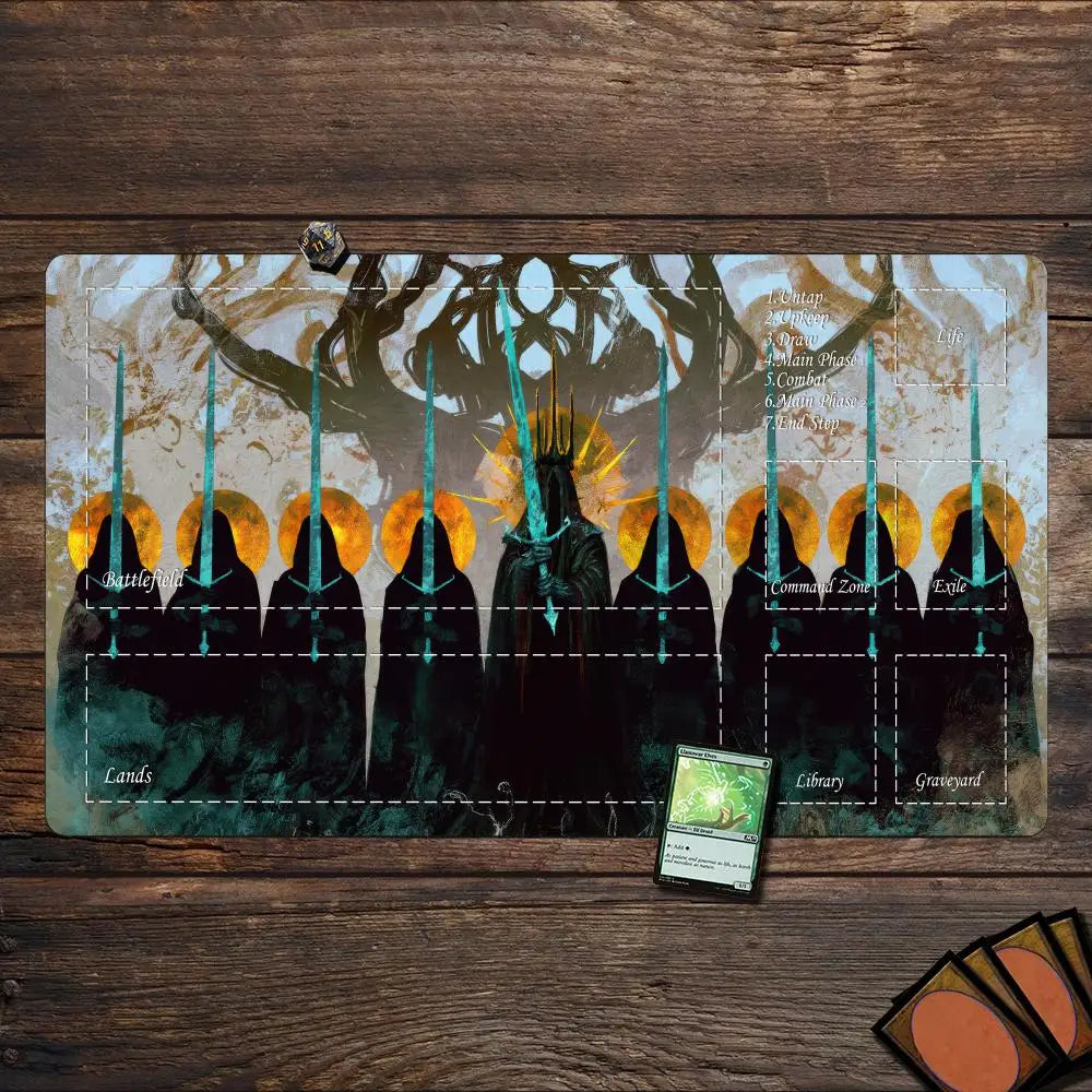 Nazgul and LOTR Playmats
