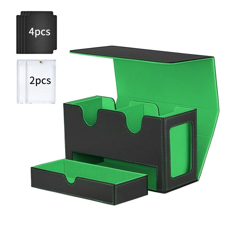 Premium Magnetic Faux Leather Deck Boxes