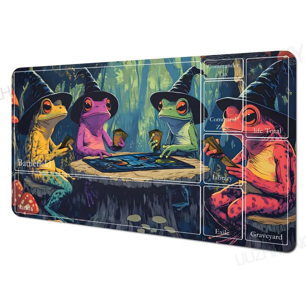 Frog Wizard Playmats