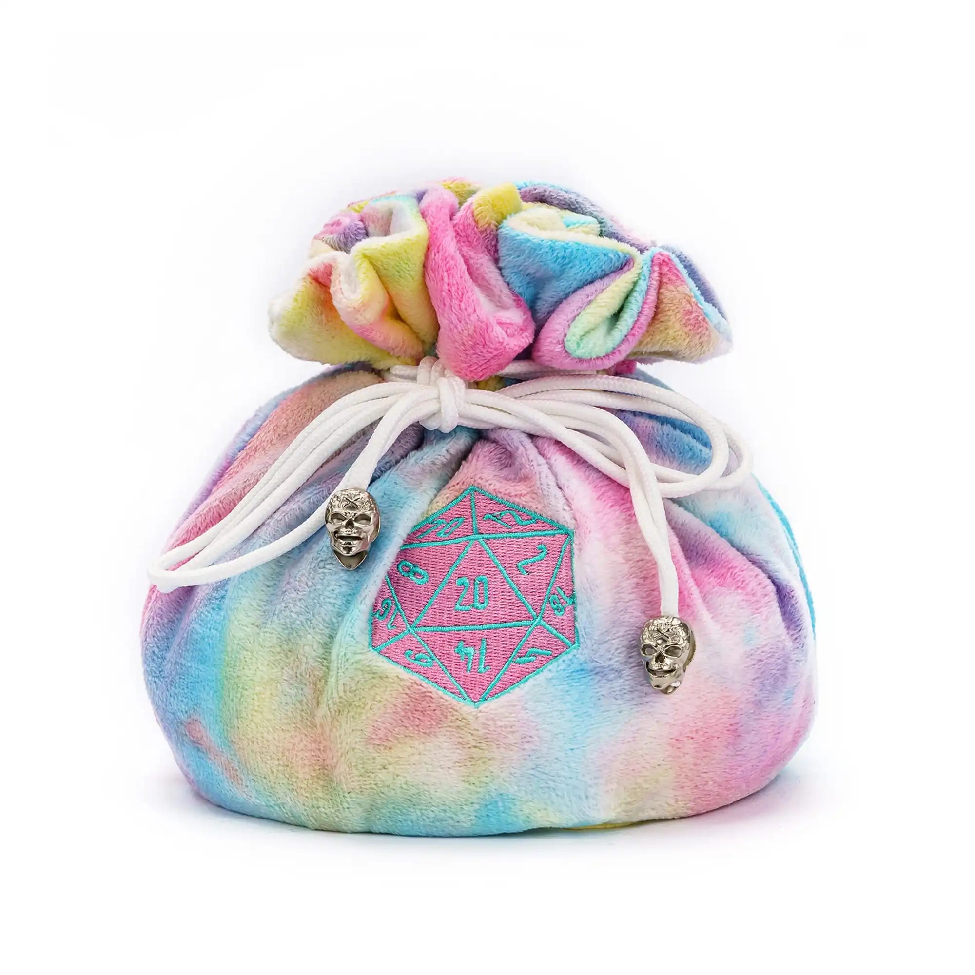 Flannelette Drawstring Dice Bags – Double-Layered