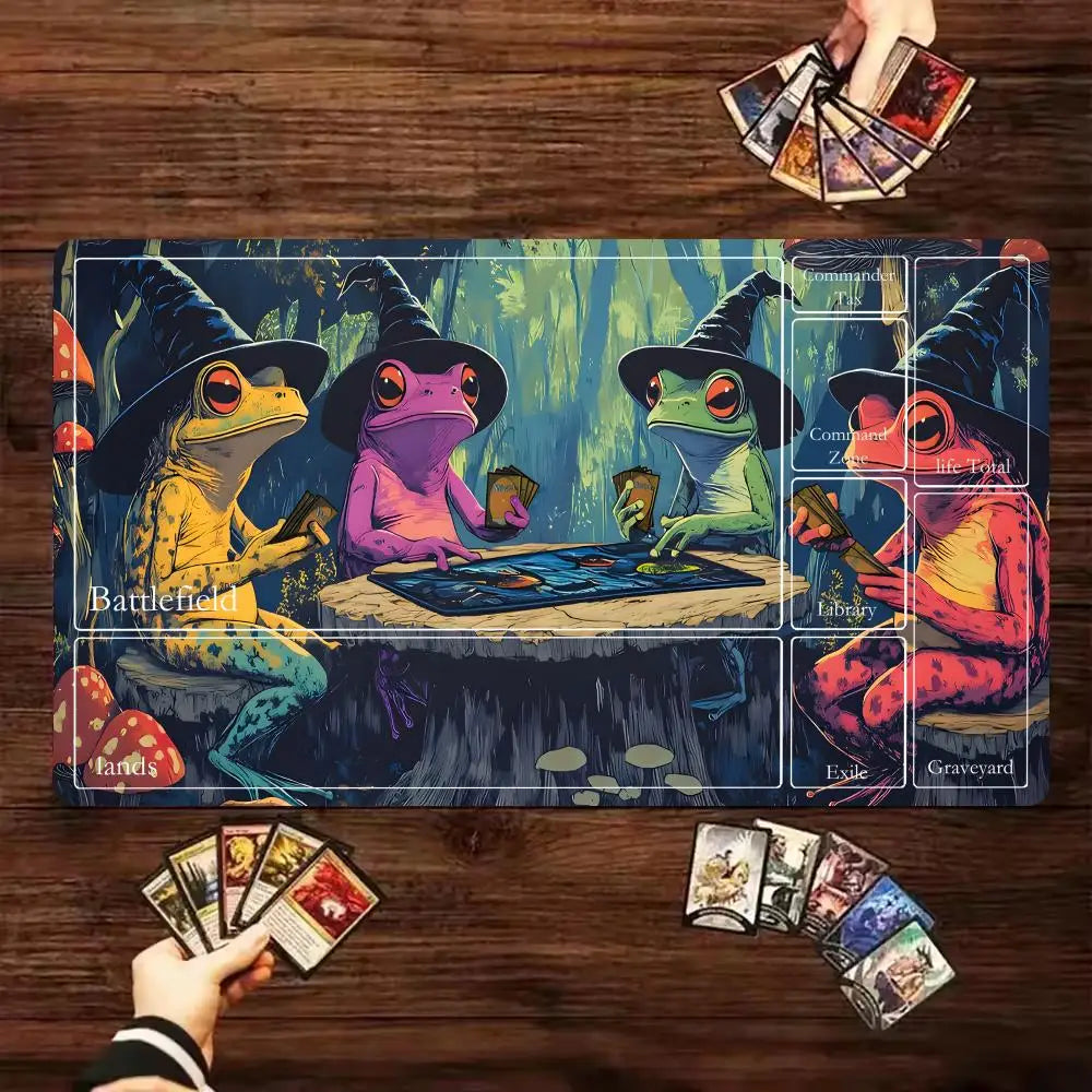 Frog Wizard Playmats