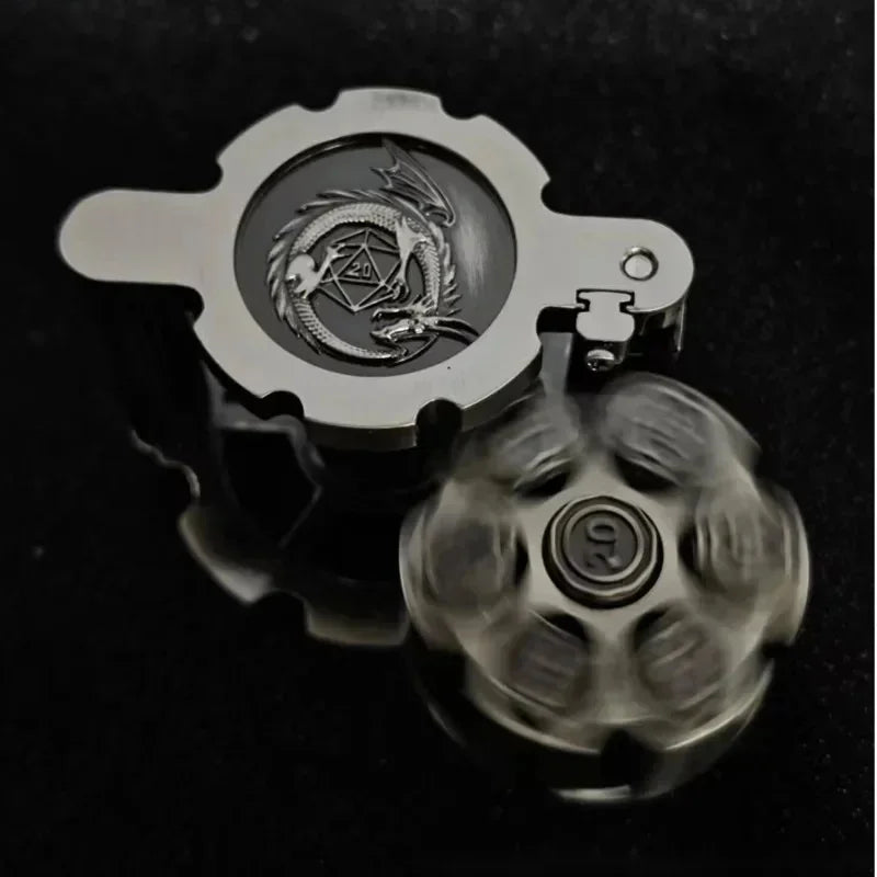 Metal Revolver Bullet Dice Set – 7 Piece Dice Sets