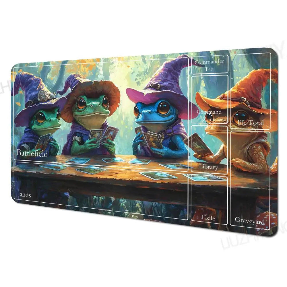 Frog Wizard Playmats