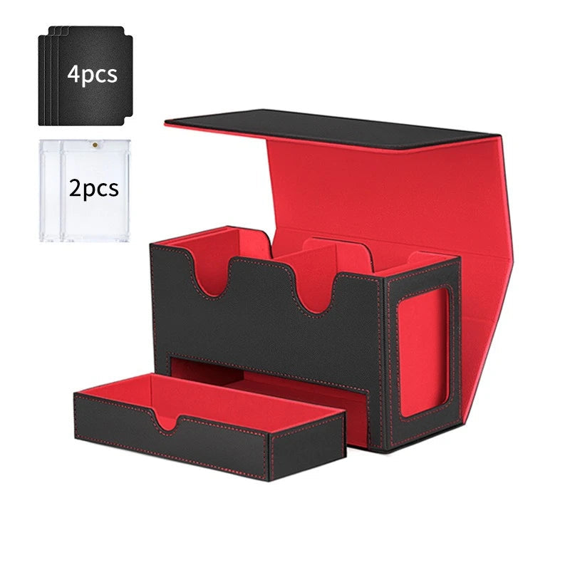 Premium Magnetic Faux Leather Deck Boxes