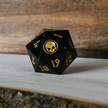 Swamp Mana Spindown D20 | MTG Life Counter